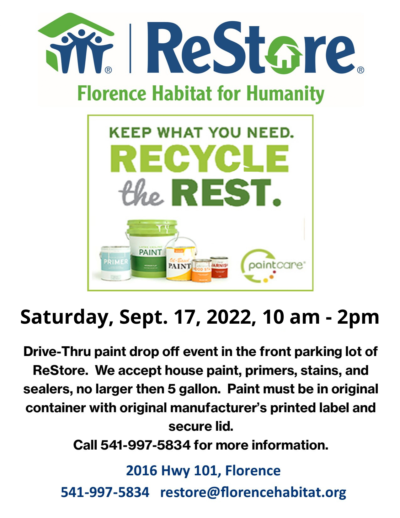 ReStore Events — Florence Habitat for Humanity