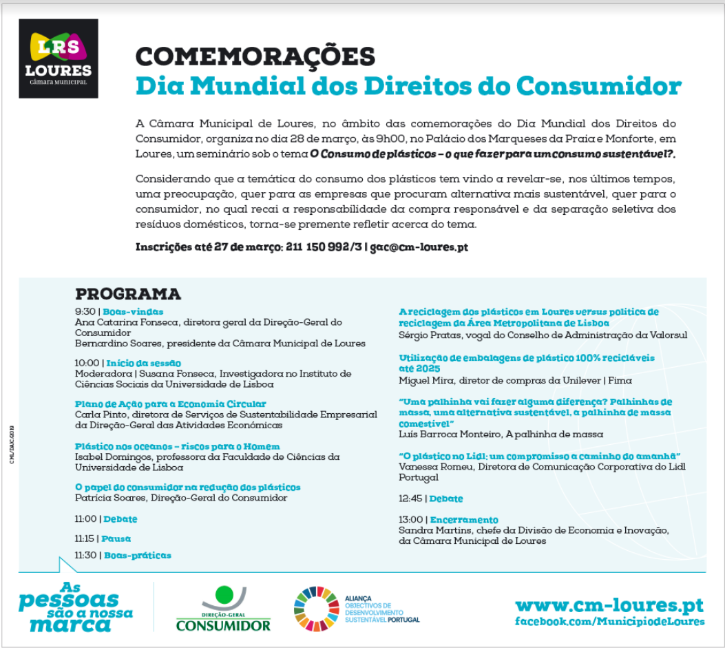 A Palhinha de Massa - Dia Mundial dos Direitos do Consumidor Câmara Municipal de Loures.png