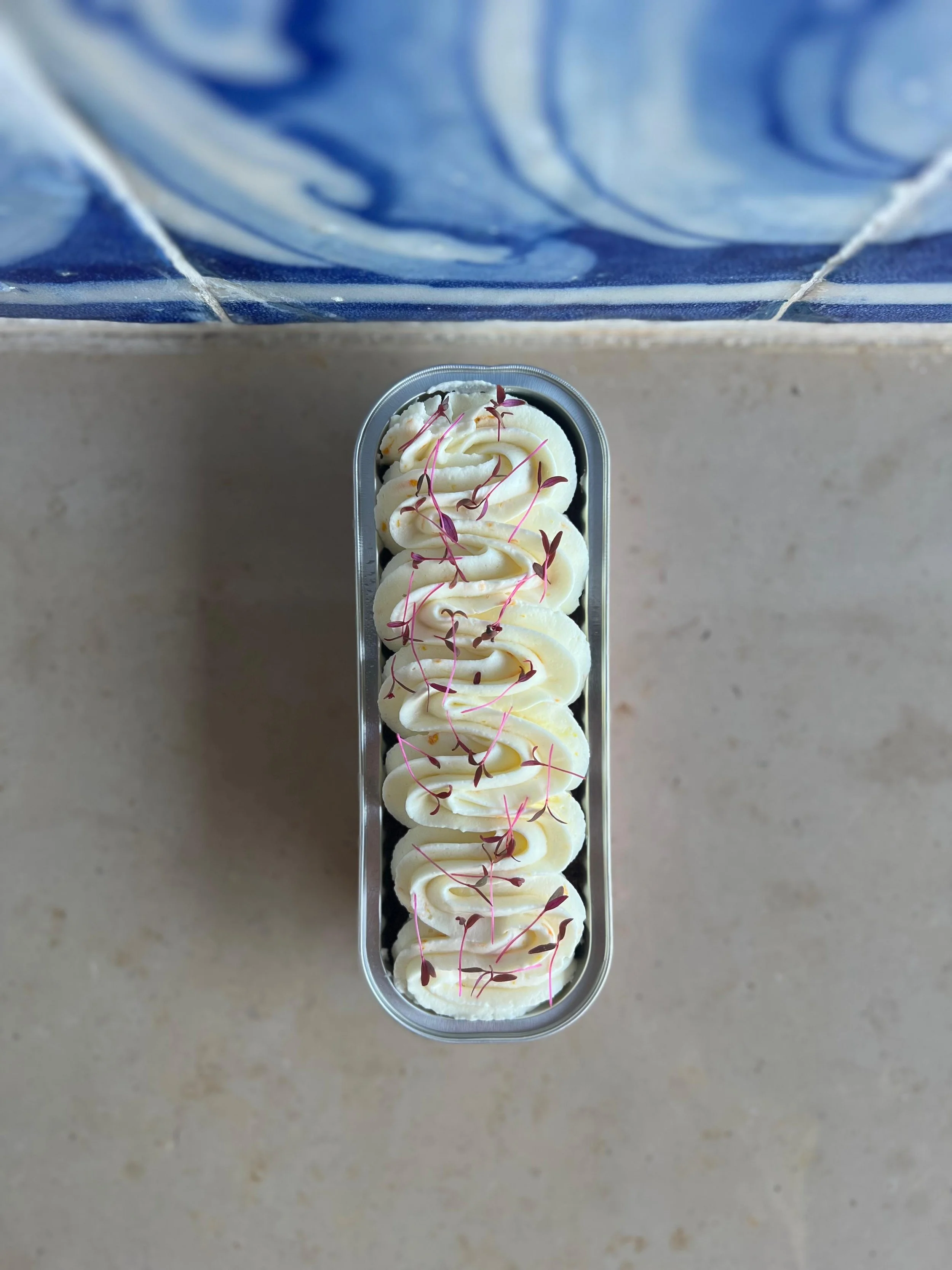 Citrus Carrot Mini Cake x TerraLeaf