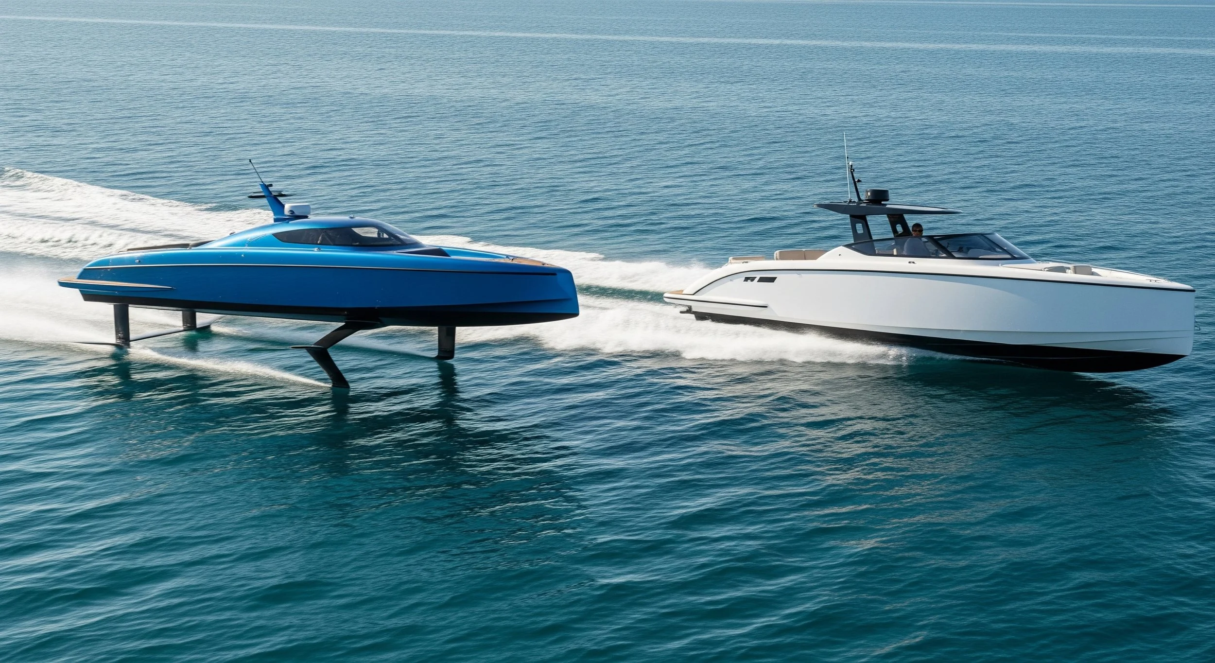 Riding the Electric Wave: Planing Hulls vs. Foiling Hulls in the Green Boating Revolution
