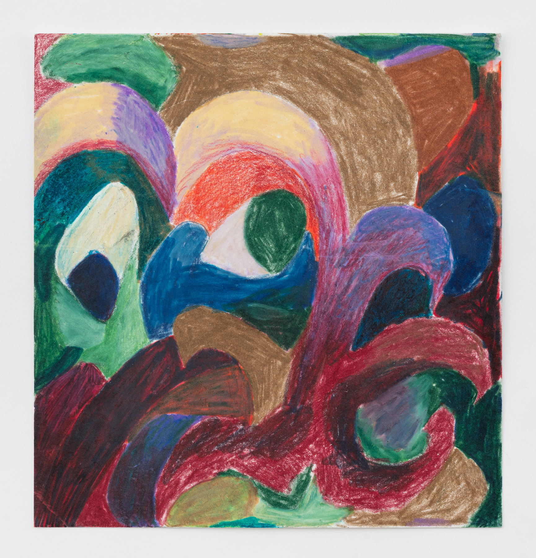 Bad Apples 2018 Colored pencil on paper 8” x 7½”