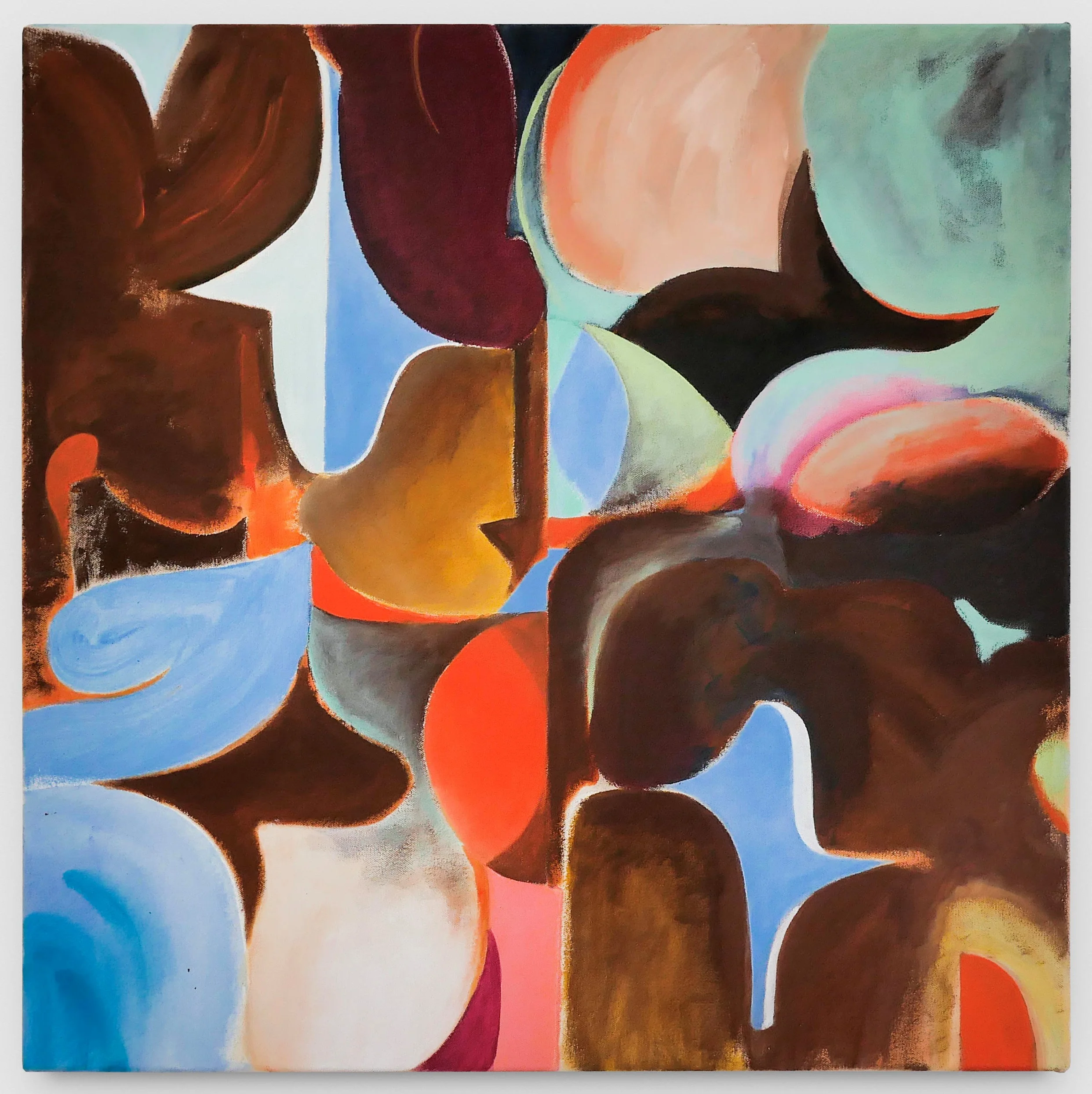 Flume 2019 Acrylic on canvas 24 x 24 inches