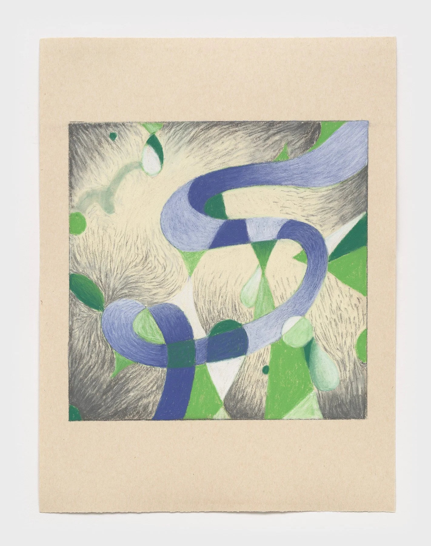   Soft wind  2025 soft pastel on sand paper 12 x 9 inches 