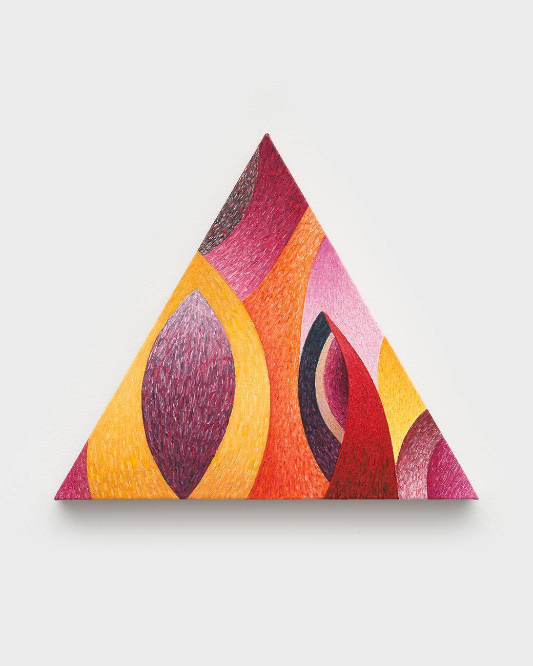  I thought there could be a world without the hunter , 2026, oil on linen, 12 x 13.5 inches