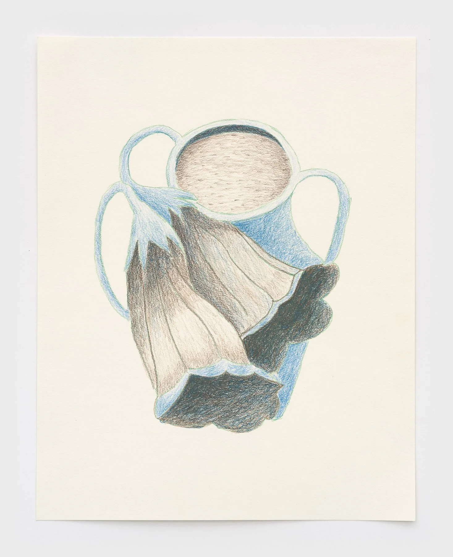   Bells  2026 colored pencil on paper 14 x 11 inches 