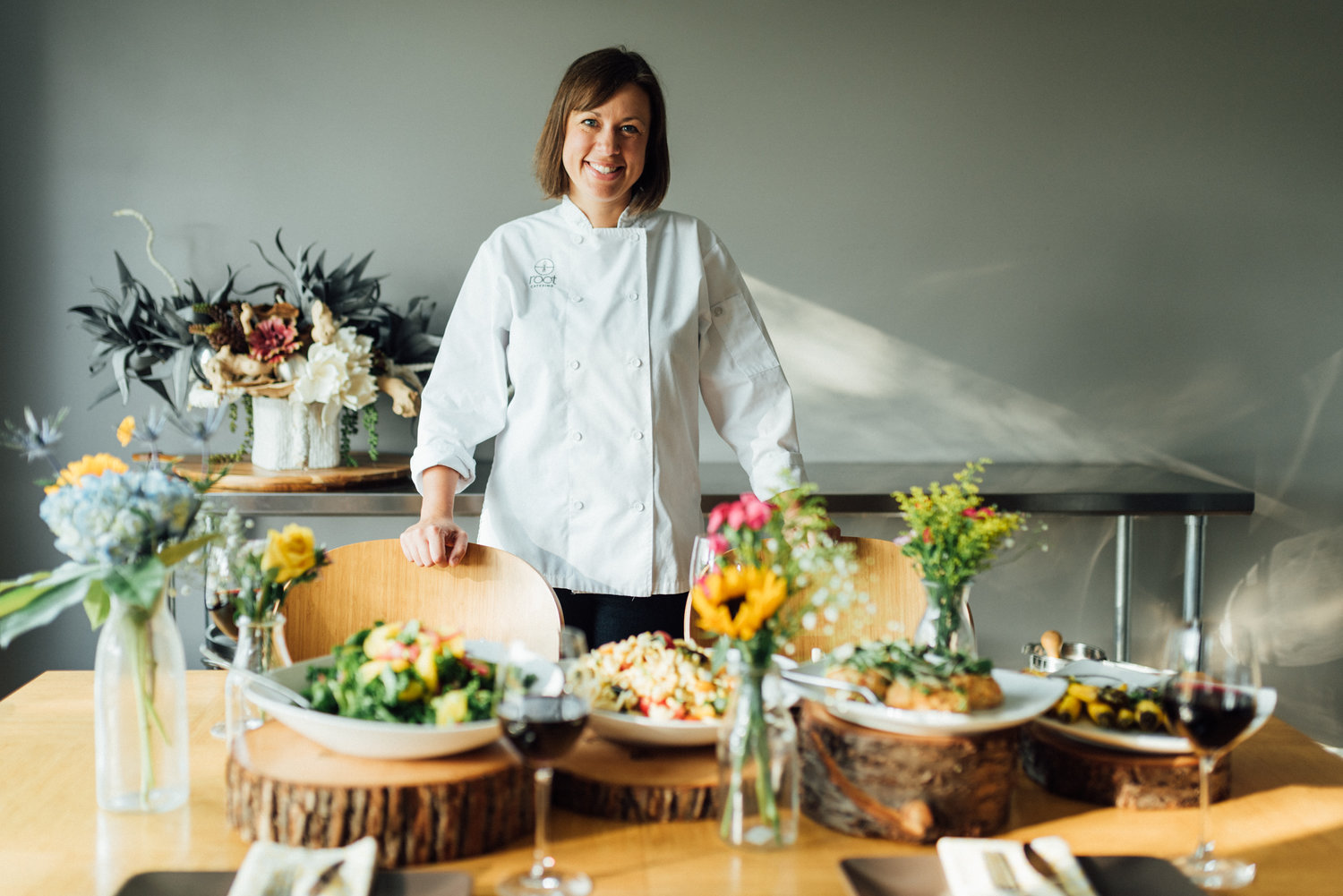 Kristin Klock, owner of Root Catering | Photos by Jessica Campbell of Jessica Campbell Visual Media