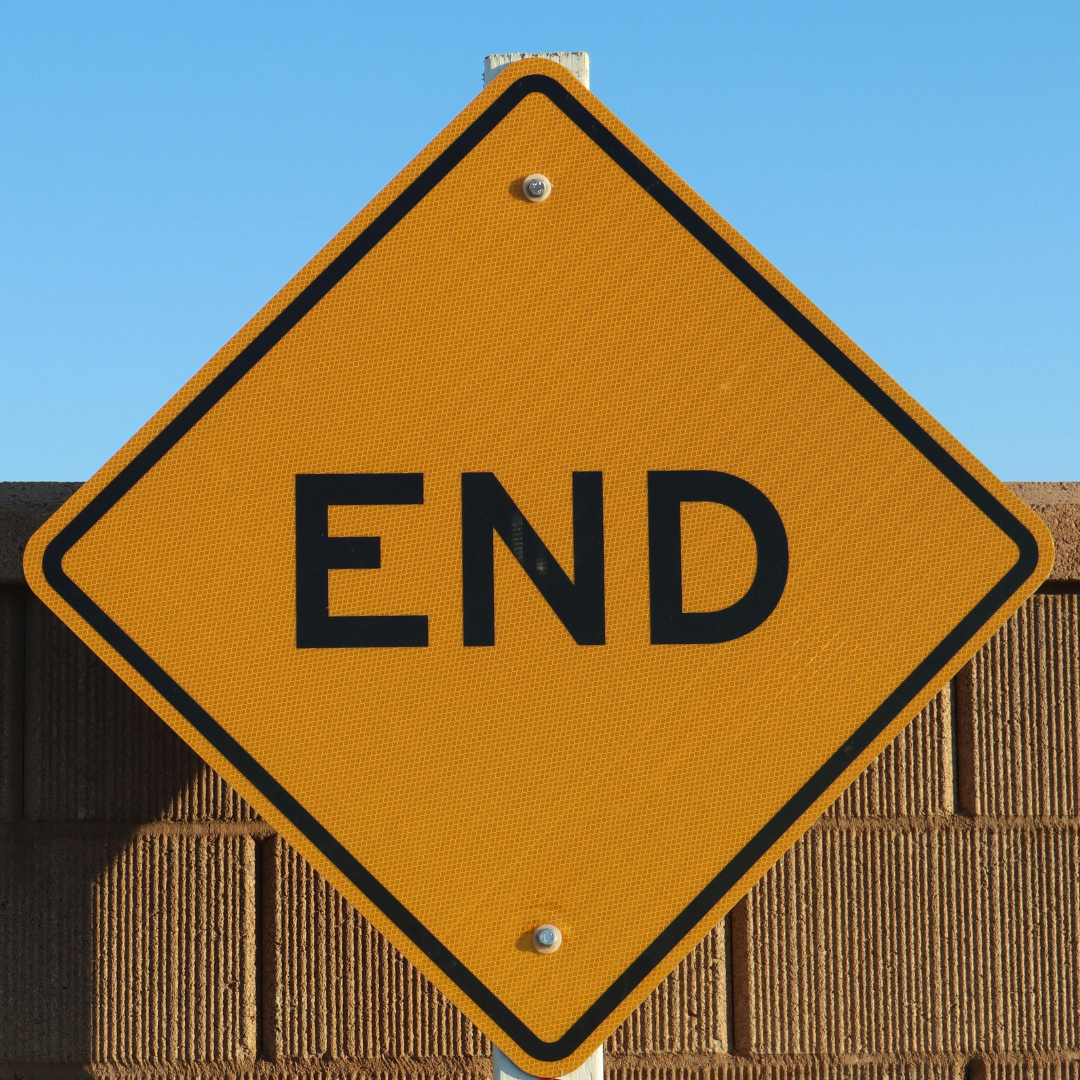 Don’t let it end