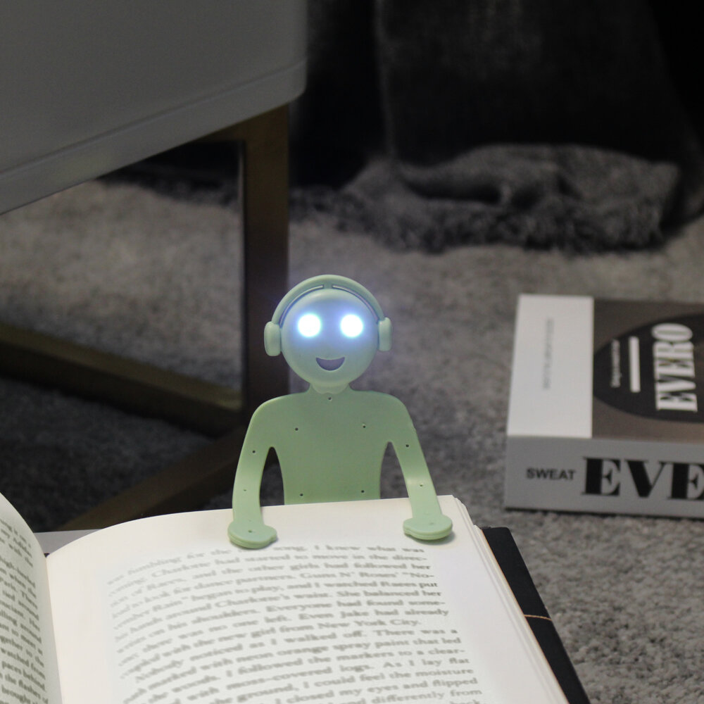 Bendy Booklight Man Light up Bookmark Book Gift Toy Novelty Childs Kids Adults 6 for sale online 