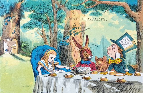 A Mad Tea Party Storyteller Tim Warnes