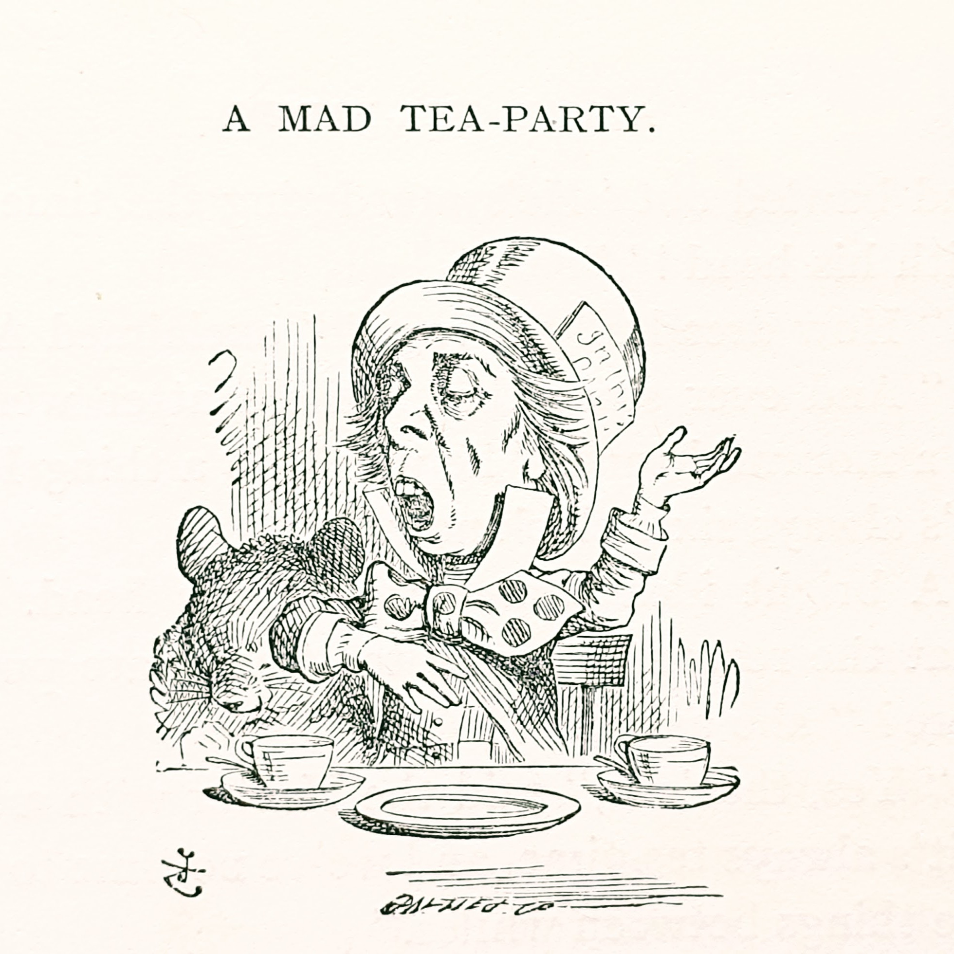 A mad tea-party — Tim Warnes