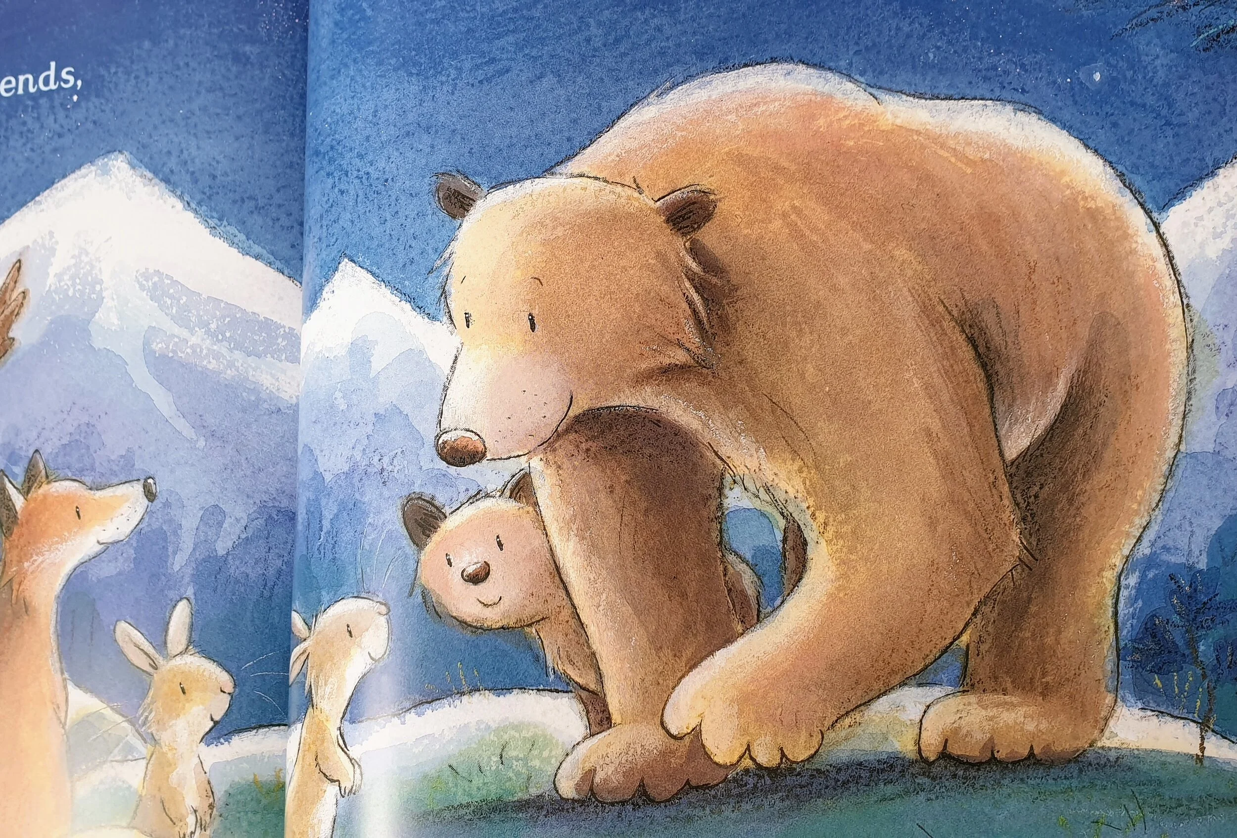 Big Bear Little Bear Storyteller Tim Warnes