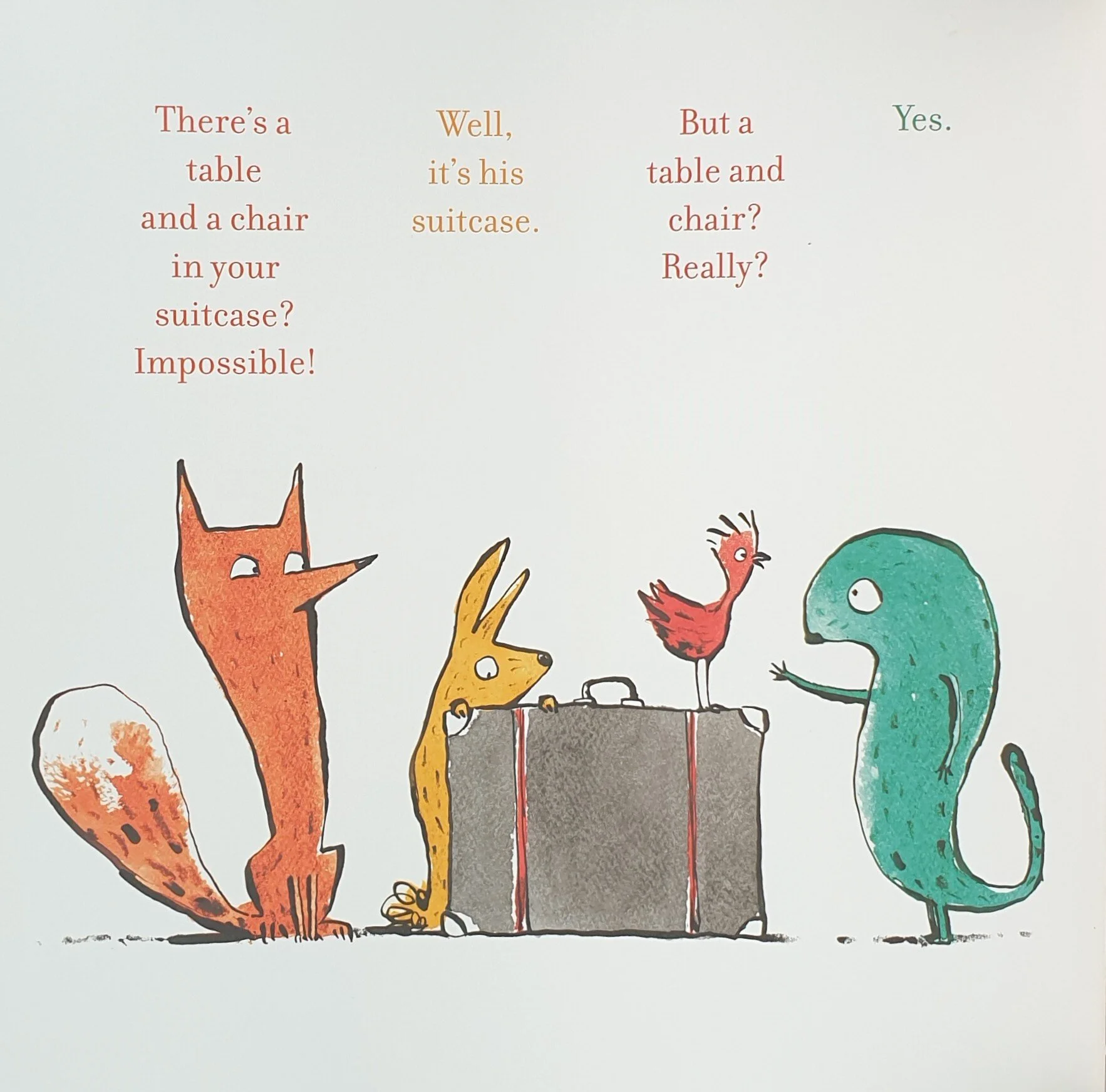 The Suitcase — Tim Warnes