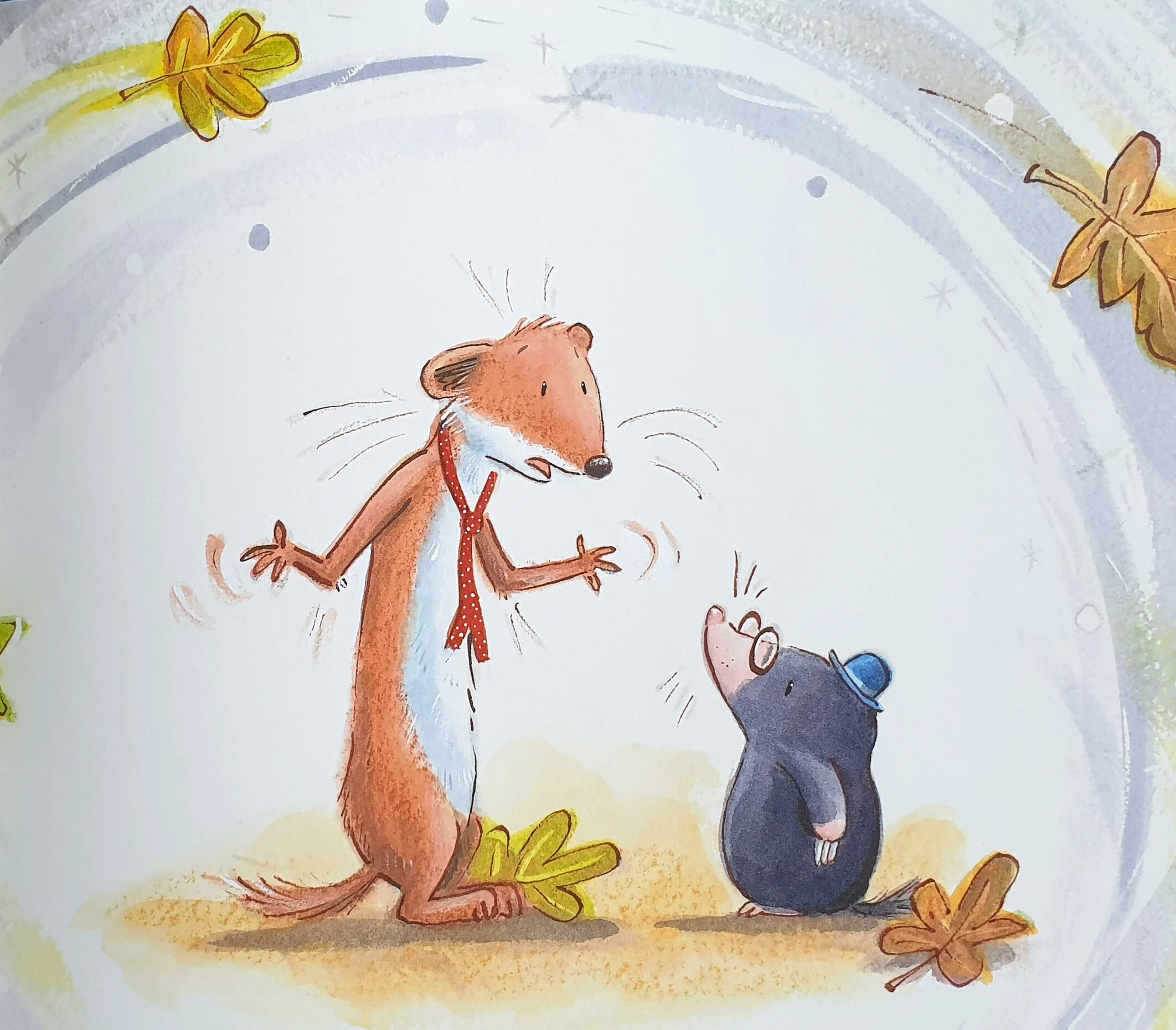 “Weasel is Worried” by Ciara Gavin & Tim Warnes| Picture Book Review ...