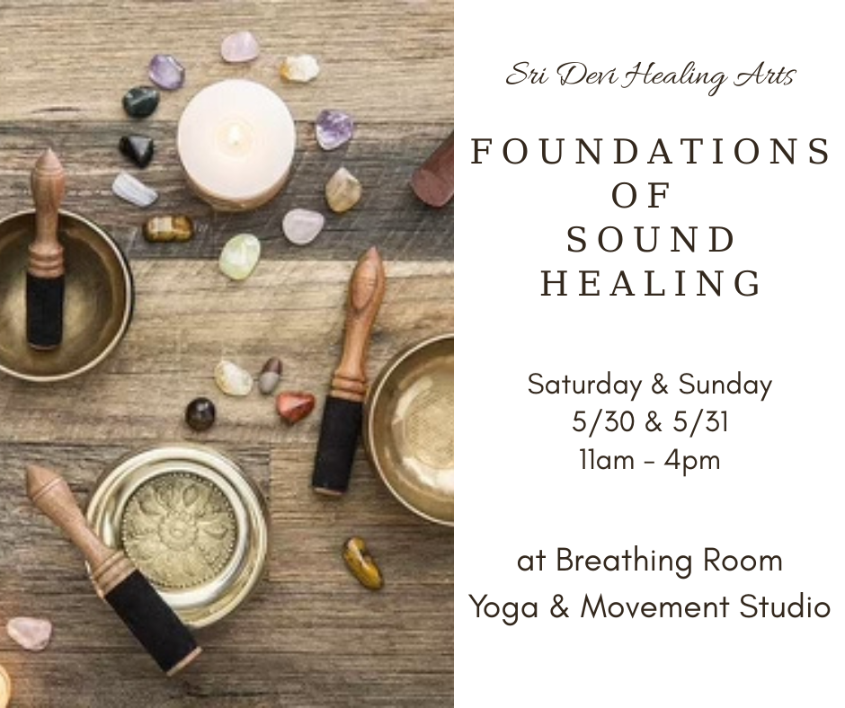 This is a great training for Reiki practitioners, bodyworkers and yoga teachers, or anyone who would like to incorporate sound into their practice.