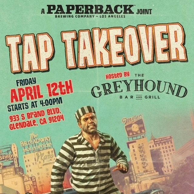 @paperbackbrewing Tap Takeover this Friday, April 12th in Glendale!!! 🍻🍺

:
:
:
:
#taptakeoverla #lafoodie #glendalefoodie #glendalebeer #glendale #glendalegalleria #beerme #labeer #paperbackbrewing #laeats #infatuationla #eaterla