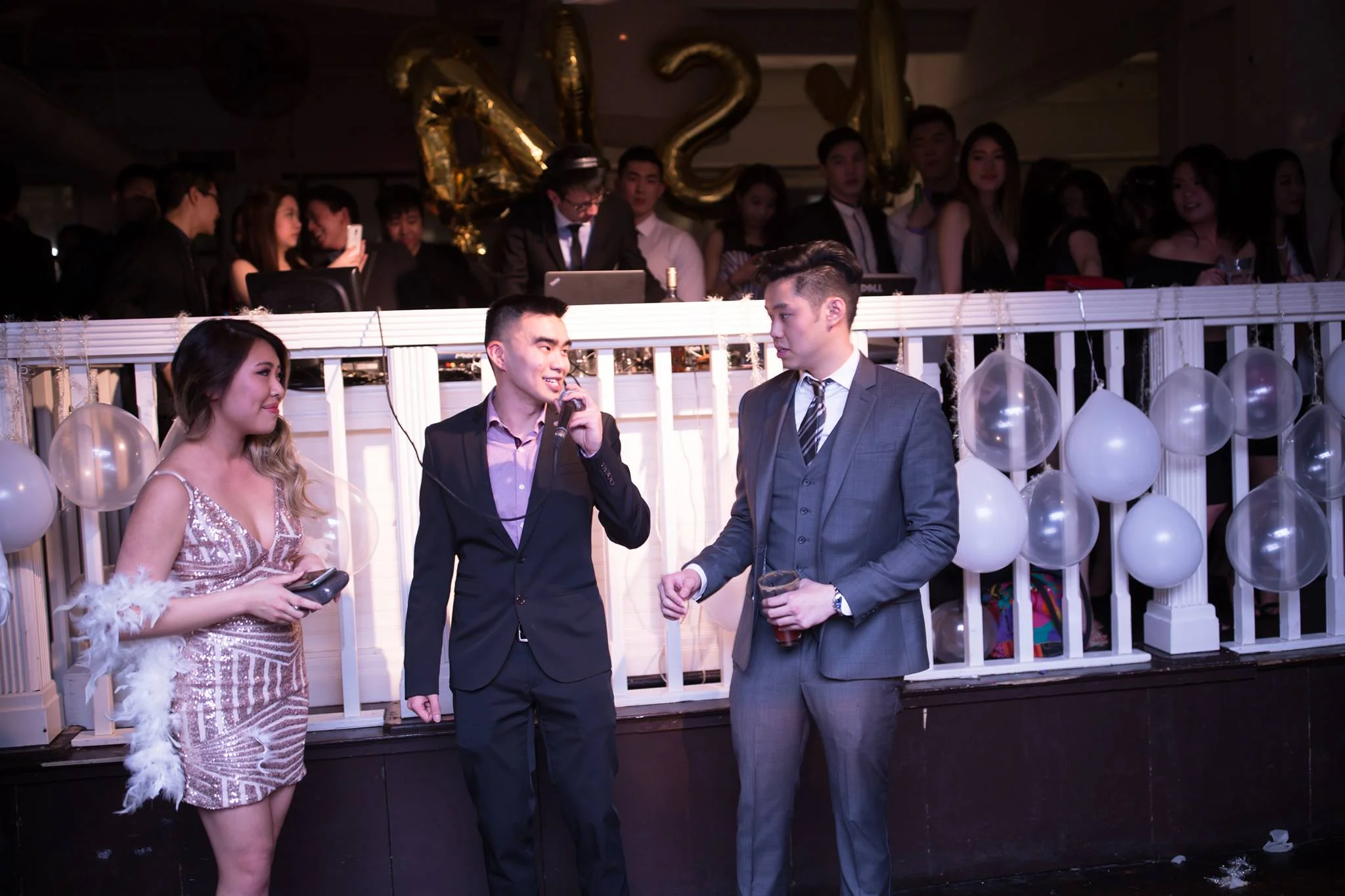 This was taken when I was thanking everyone for coming to our annual semi-formal. It was the biggest turnout in the history of the school organization.