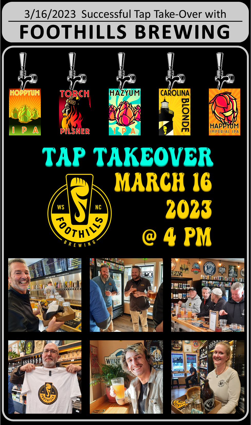 EVENTS & SPECIALS — Growlers To Go Craft Beer