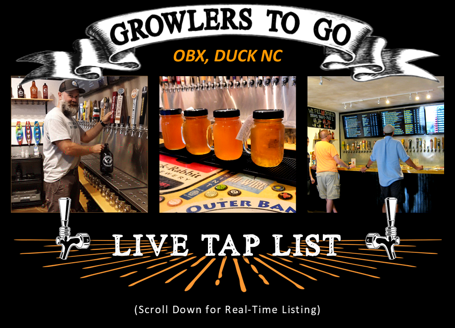 40 Taps of NC & Regional Craft Beer. Pints & Flights seved, Growlers Filled -- we've got you covered!
