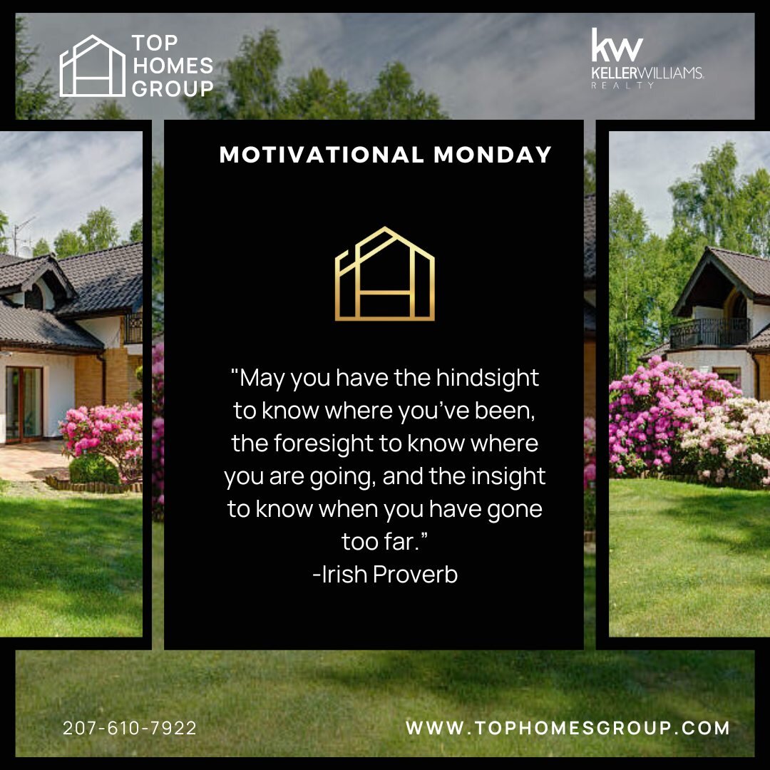 🏡✨Motivational Monday✨🏡

Seize the moment with wisdom and vision! 🚀 When embarking on your real estate journey, it's not just about the destination; it's about the path you take to get there. 🌟 Let's reflect on this timeless wisdom: &quot;May you