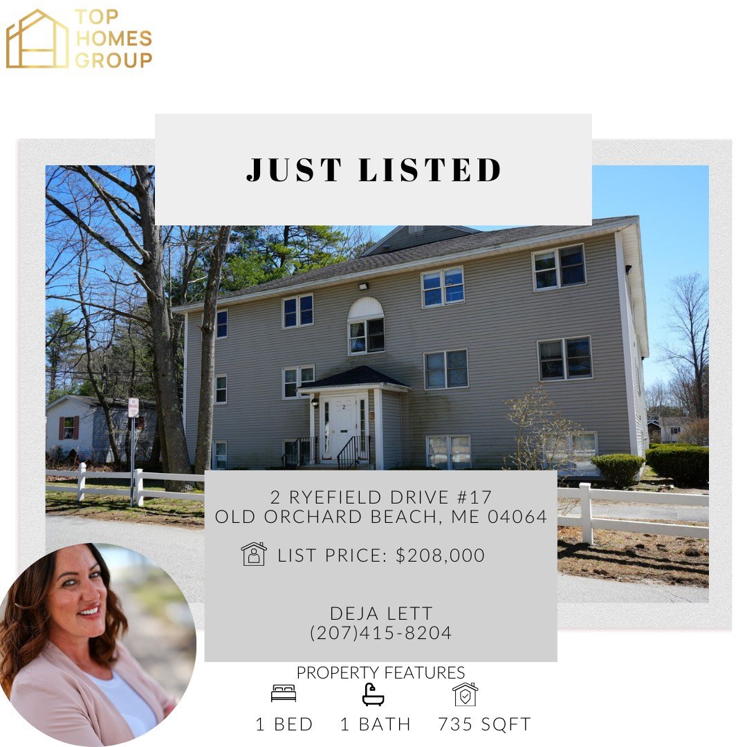 🌟 Exciting News Alert! 🌟

Looking for your own cozy corner in the heart of Old Orchard Beach? 🏖️ Look no further! Introducing our newest listing: a charming 1 bedroom, 1 bathroom condo that's both affordable and oh-so-inviting! 🏠✨ Nestled in the 