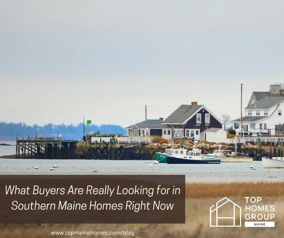 Buyers in Southern Maine are getting more specific about what they want.
From move-in ready homes to flexible spaces and prime locations, today&rsquo;s trends are shaping the market in Biddeford, Saco, Old Orchard Beach &amp; Scarborough.
Thinking ab