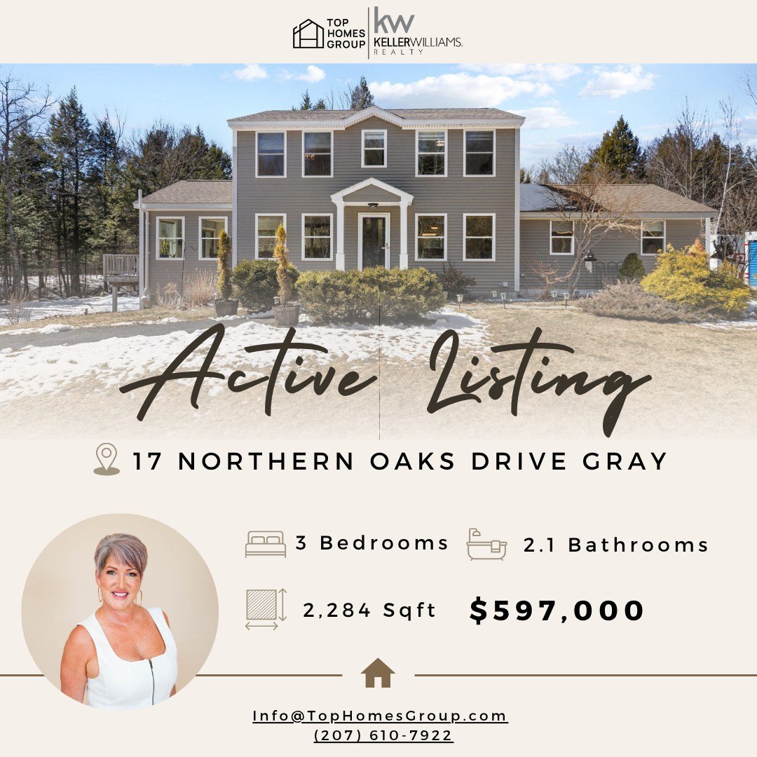 ✨ Active Listings | Just Sold | Under Contract ✨

The market is moving and we&rsquo;ve got activity across the board! Here&rsquo;s your latest update from Top Homes Group 👇

🏡 Active Listings
&bull; 17 Northern Oaks Drive, Gray
&bull; 15 Wendy Way,