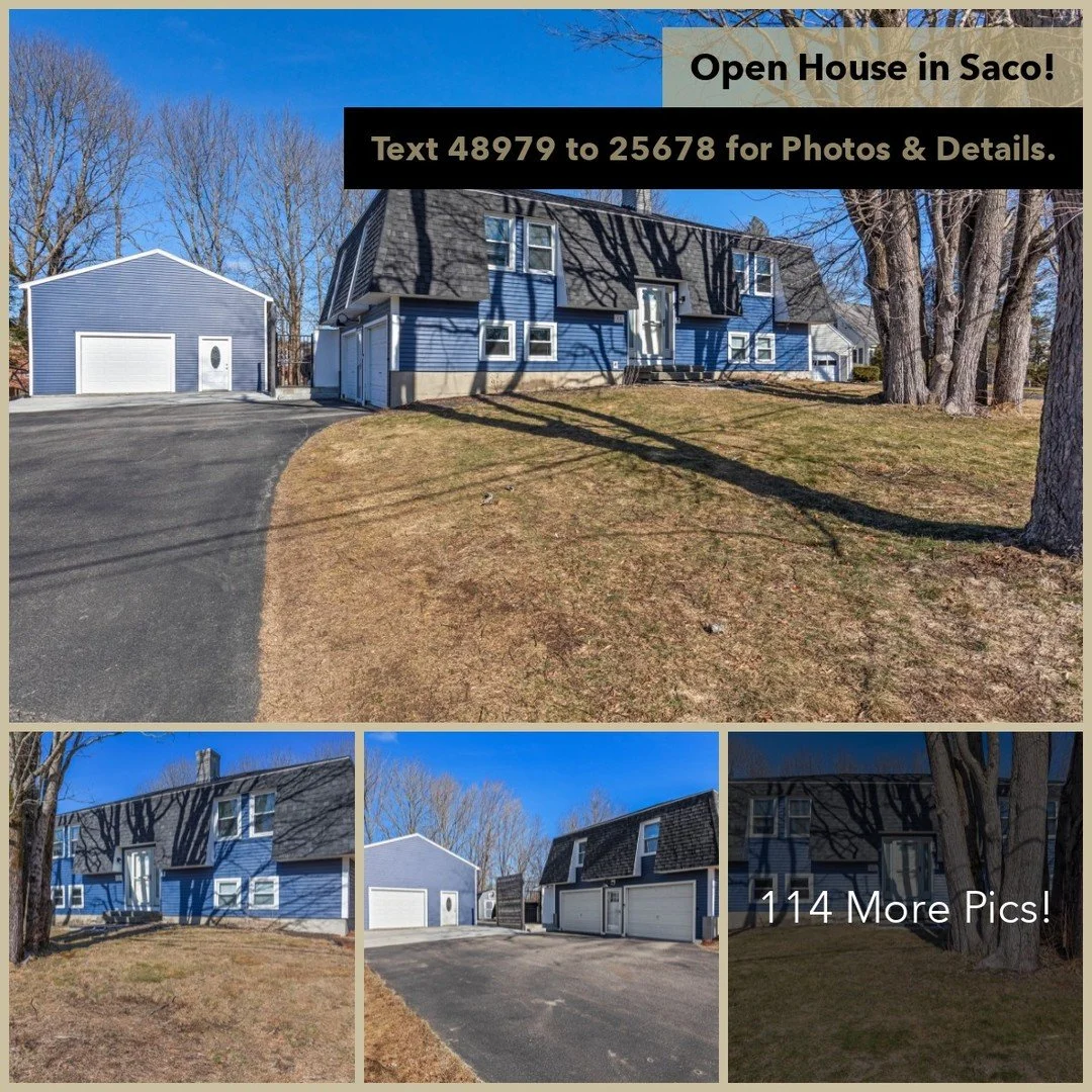 Open House in Saco! 🏡 

👨&zwj;👩&zwj;👧&zwj;👦 For INSTANT ACCESS to all photos, details and more, Text 48979 to 25678 , DM or comment

Welcome to 15 Wendy Way, nestled in the highly desirable Hillview Heights neighborhood of Saco. This move in