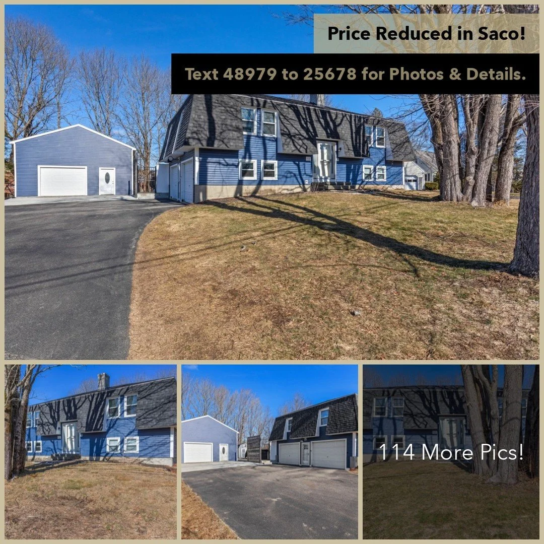 Price Reduced in Saco! 🏡 

👨&zwj;👩&zwj;👧&zwj;👦 For INSTANT ACCESS to all photos, details and more, Text 48979 to 25678 , DM or comment

Welcome to 15 Wendy Way, nestled in the highly desirable Hillview Heights neighborhood of Saco. This move