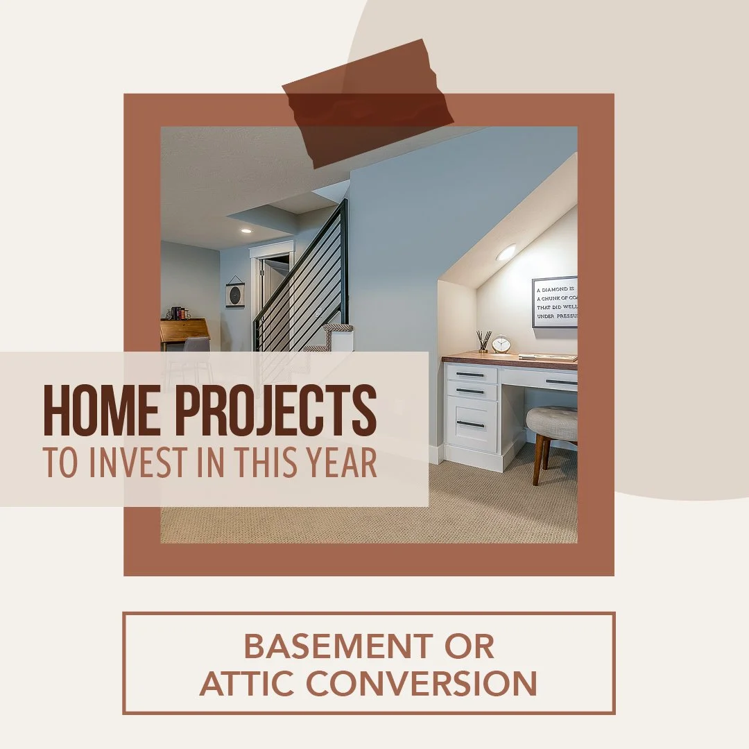 Home is the new office! With remote work becoming more prominent, extra functional space is a major selling point. Do you have an unfinished attic or basement? Converting it to a dedicated work space can unlock your home's hidden potential and maximi