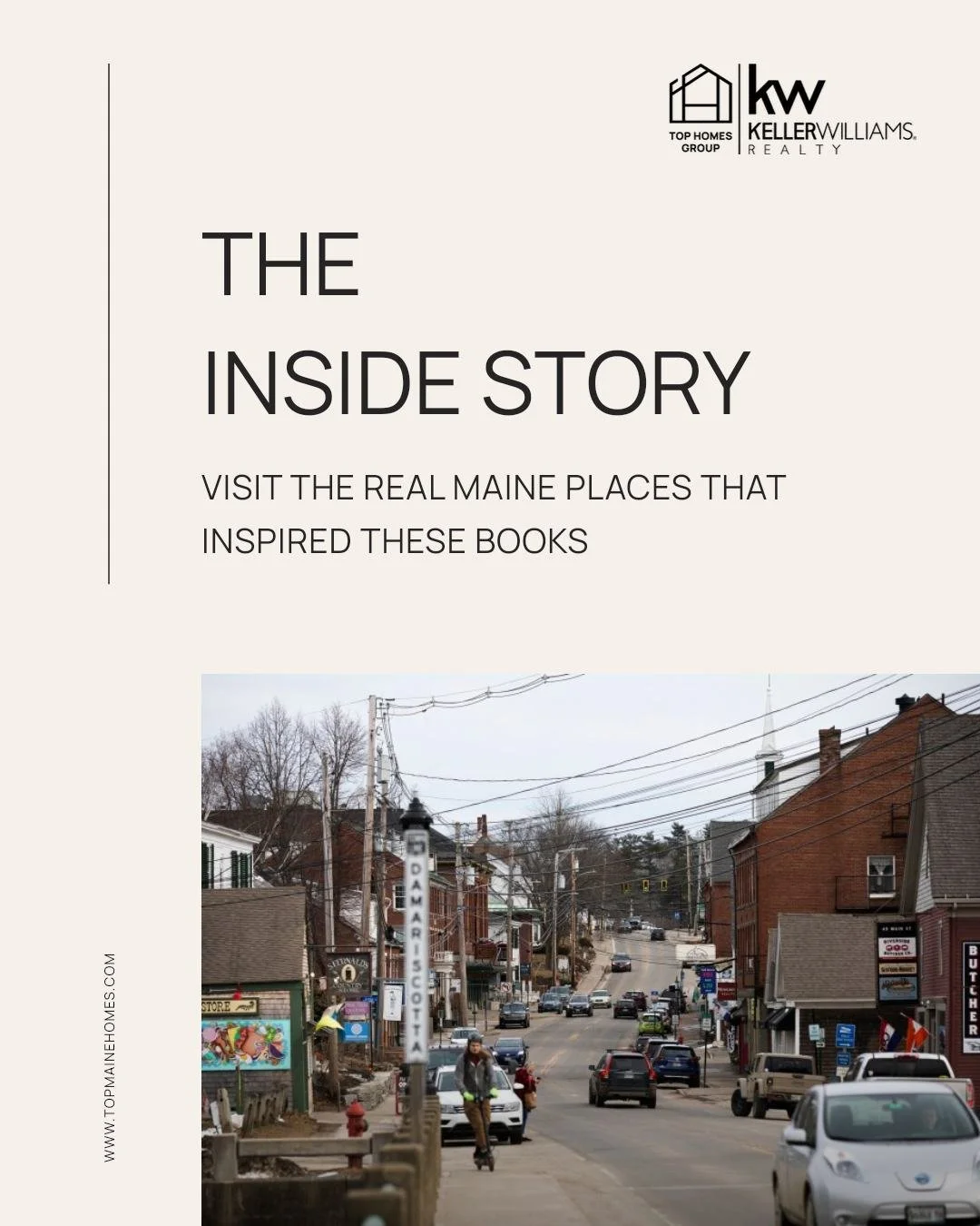Have you ever wondered how Maine's stunning landscapes inspire some of your favorite stories?

📚✨ From Stephen King's chilling tales to E.B.

White's heartwarming classics, Maine's towns are woven into the fabric of literature.

Explore the real-lif