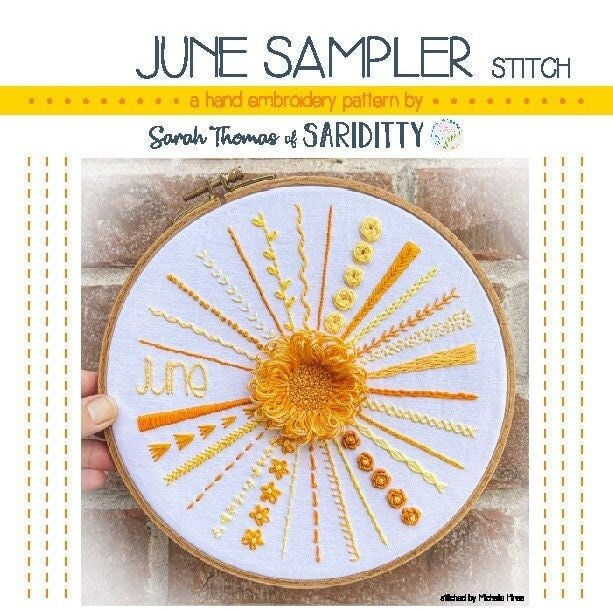 June Sampler Stitch *PDF*