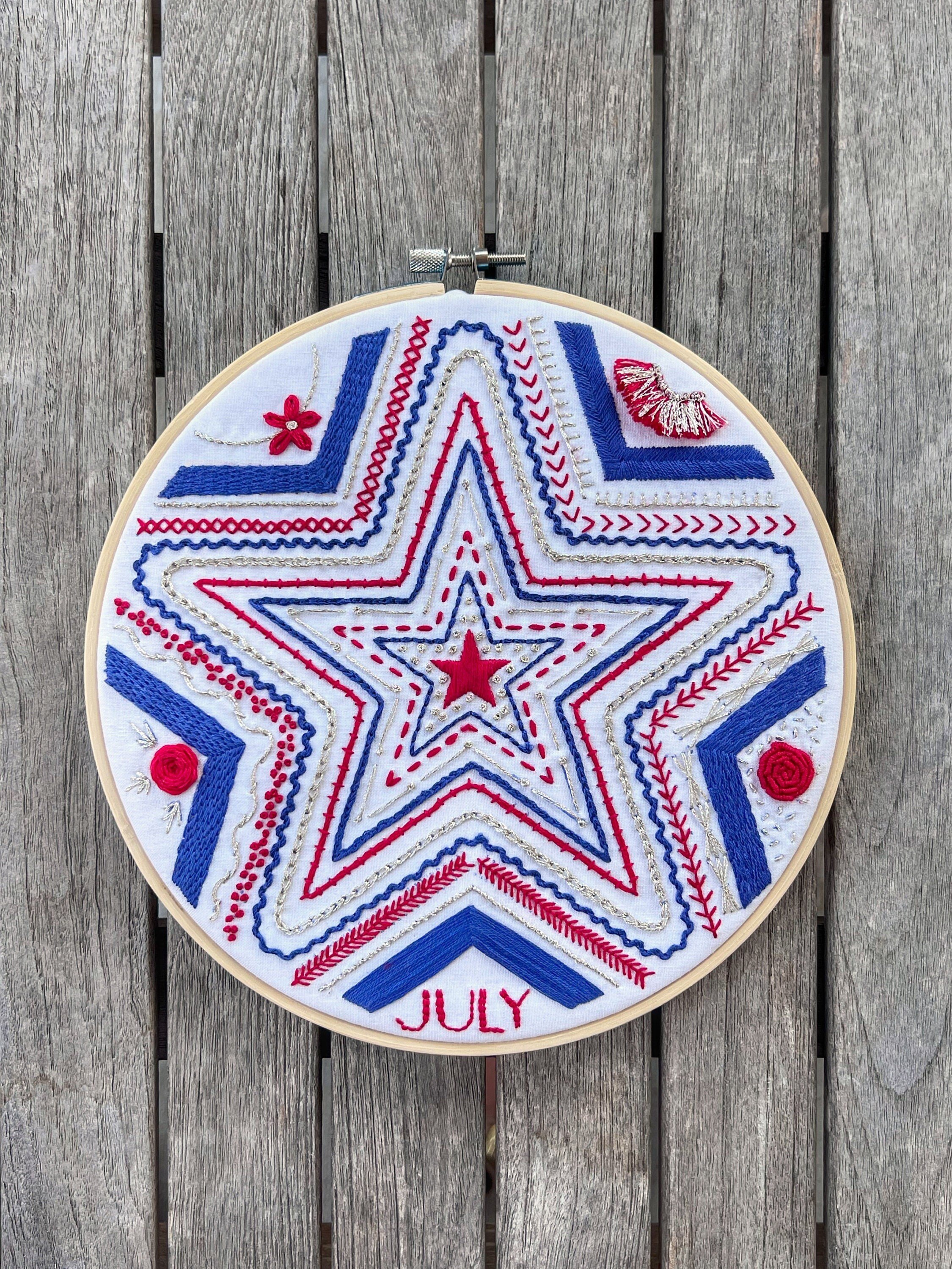 JULY Sampler Stitch *PDF*