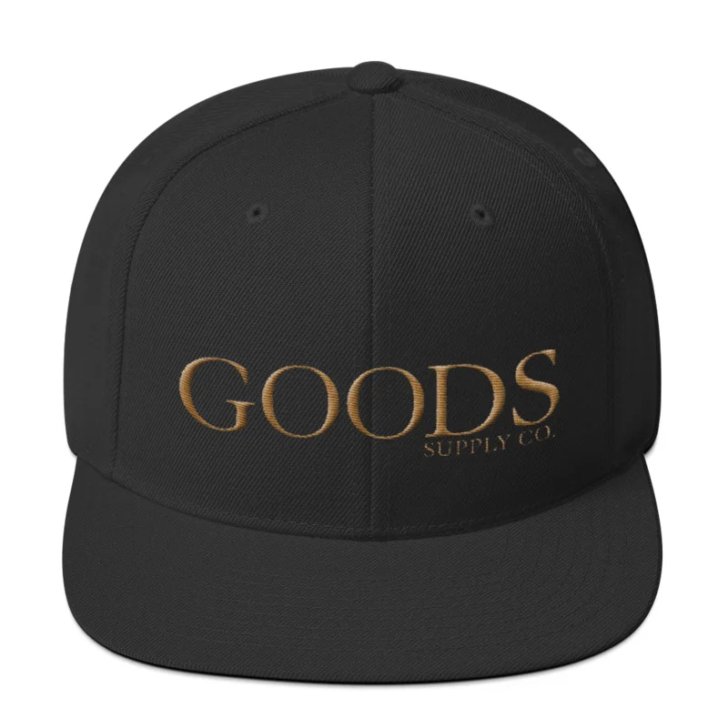 Goods Supply Co. "Logo" 6 panel snapback