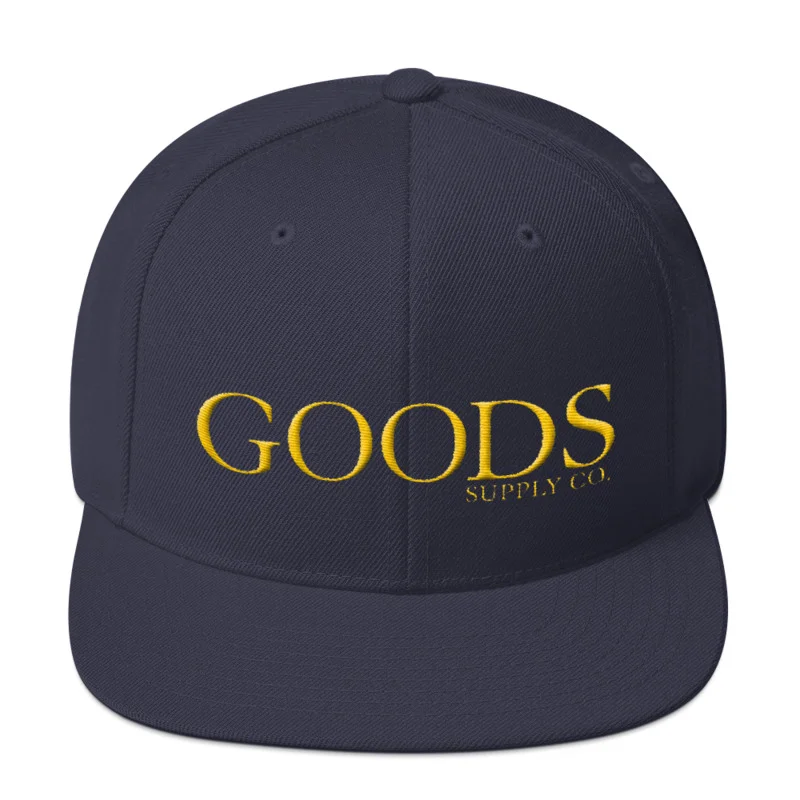 Goods Supply Co. "Logo" 6 panel snapback