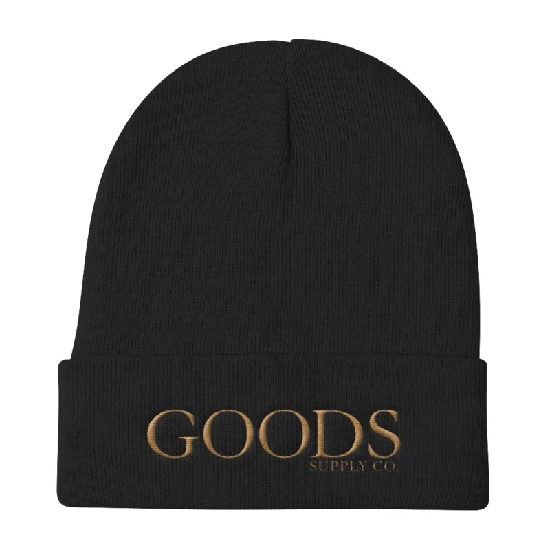 Goods Supply Co. "Logo" cuff beanie