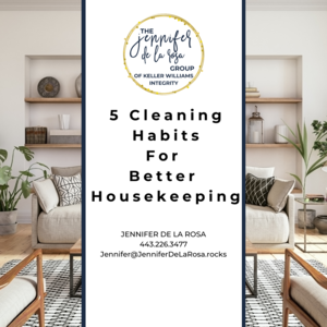 5 Cleaning Habits for Better Housekeeping