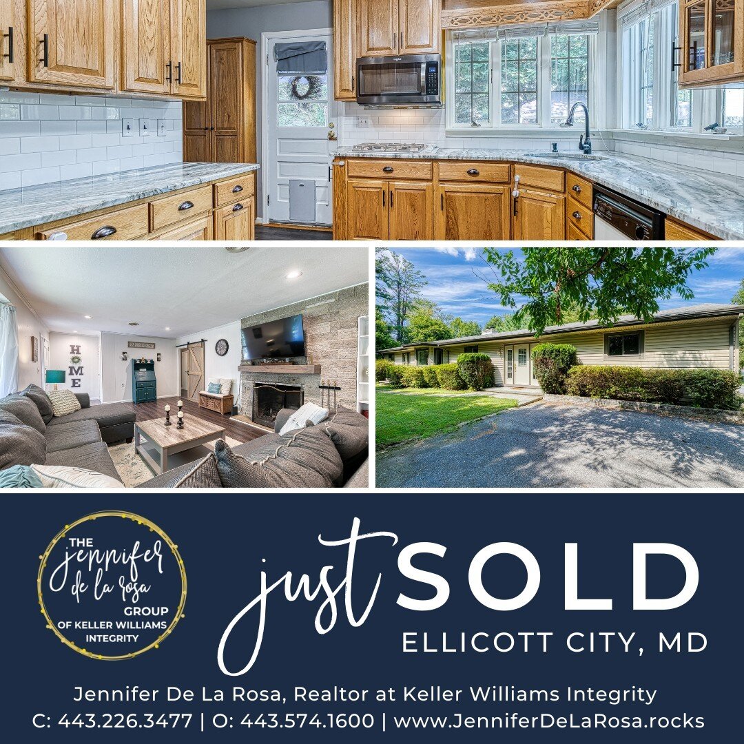 Congrats to our client on the sale of their beautiful home! 🥳