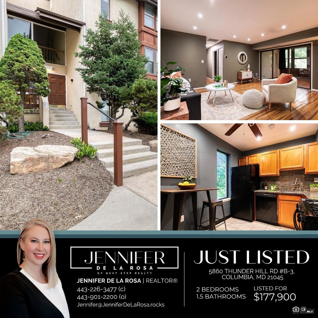 Don&rsquo;t miss this contemporary vibe in Columbia! 2 beds 1.5 baths and a block to the shopping center. Beautiful bamboo floors and awesome flex space that can be used as a work from home office or playroom. 
.
.
.
Jennifer De La Rosa | REALTOR&reg