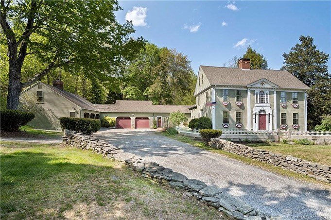 New Listing 🏡

	
📍45 Ross Hill Road, Lisbon, CT 06351

Historic Andrew Clark House c1798 main house and a c1740 ell in a private setting on 3.7 acres. The main house has many period features including wide floors, lighting,12x12 early glass windows