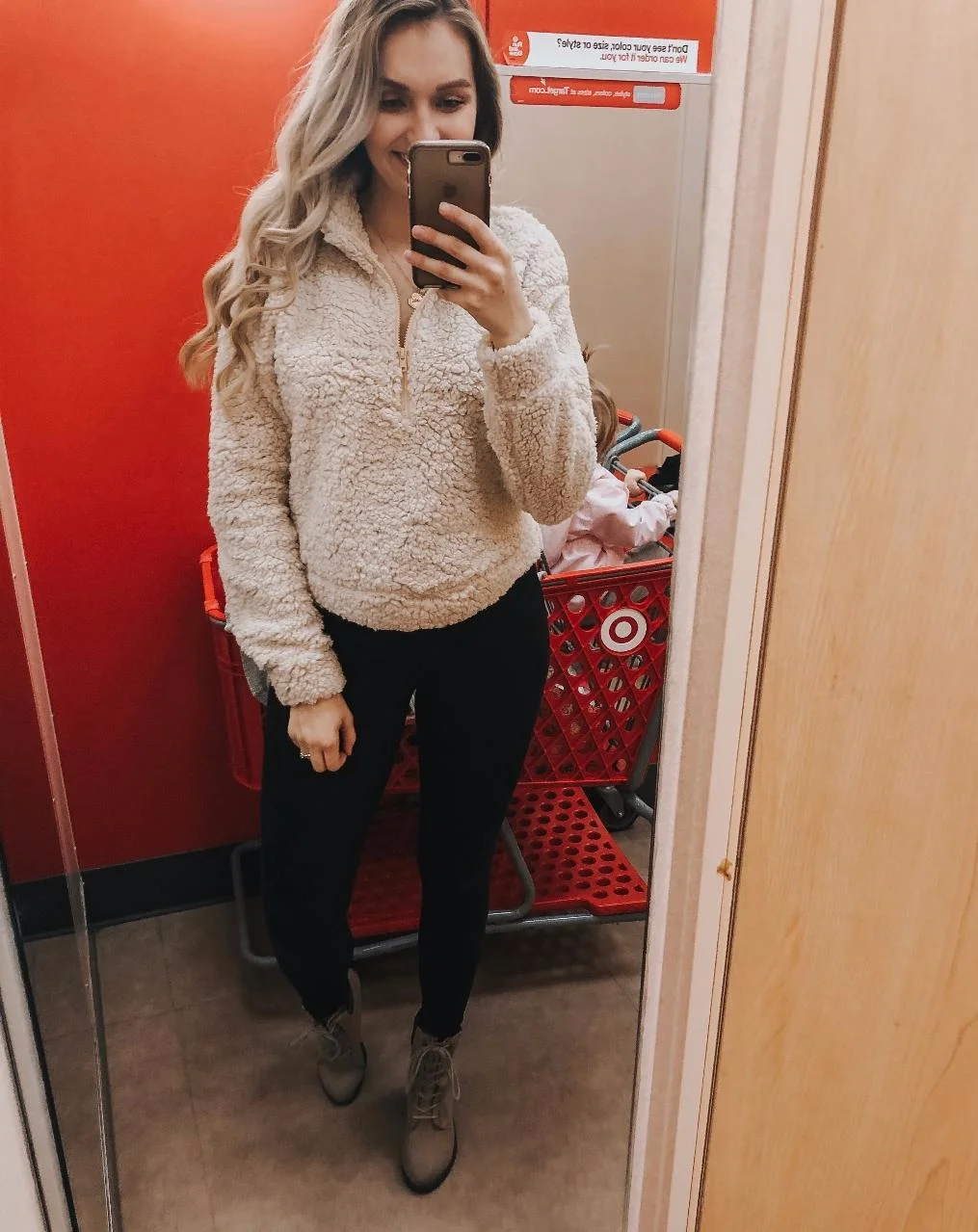 Sherpa (TTS wearing medium) Maternity Leggings (Run large- wearing size small) Shoes (sold out, but linked a very similar style for y’all) NECKLACE (AN ANNIVERSARY PRESENT FROM MY HUSBAND. I SERIOUSLY LOVE IT SO MUCH.)