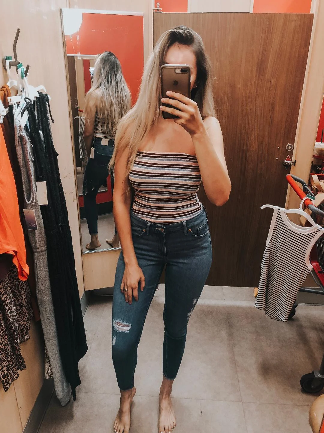 target jeans skirt