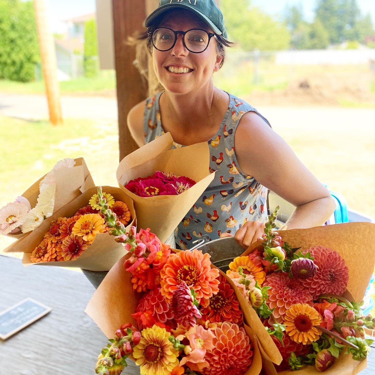 July is always a doozy but we&rsquo;re smiling because we have had so much help this year with our wonderful team. I wish I had more photos of you all. Thank you to our staff Nadia, Elina, and Dayna for your openness, dedication, and for reinspiring 
