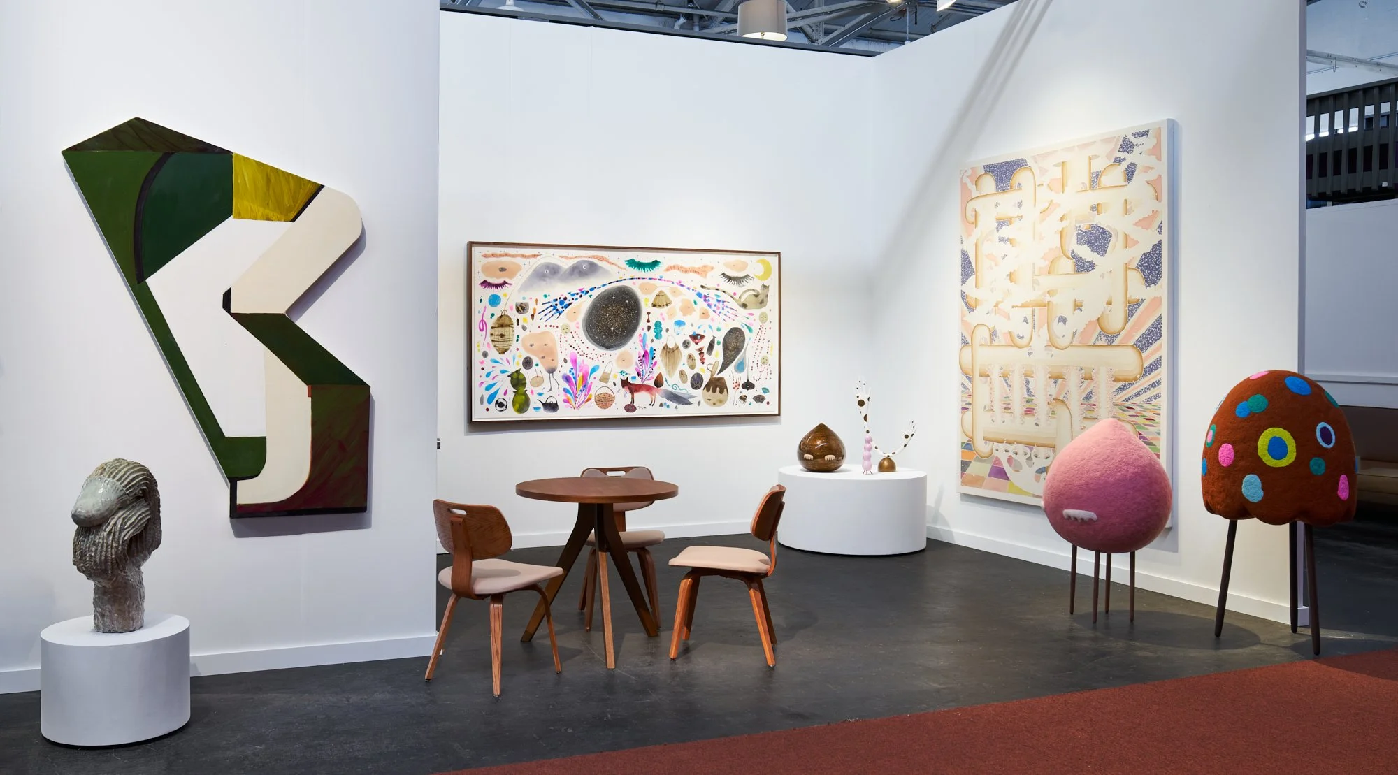 CULT: Amy Friberg booth at FOG Art Fair