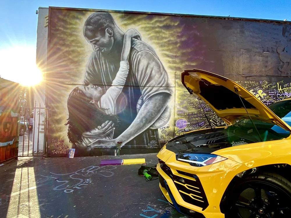 Kobe Bryant Murals Updated 1 9 21 California By Choice