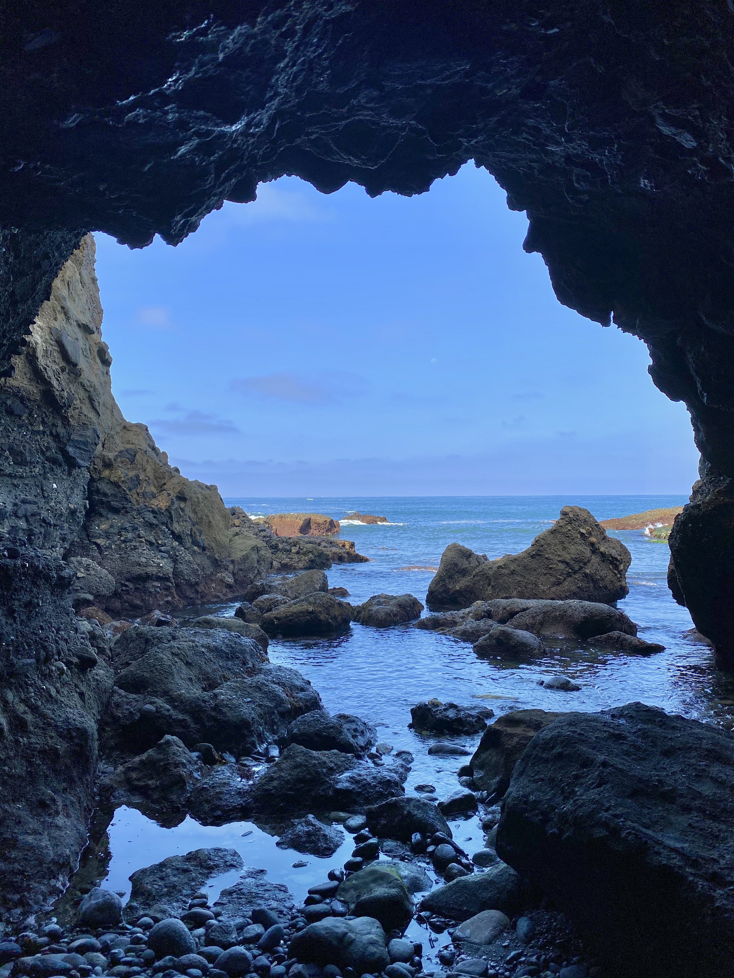 ONE OF THE TWO CAVES