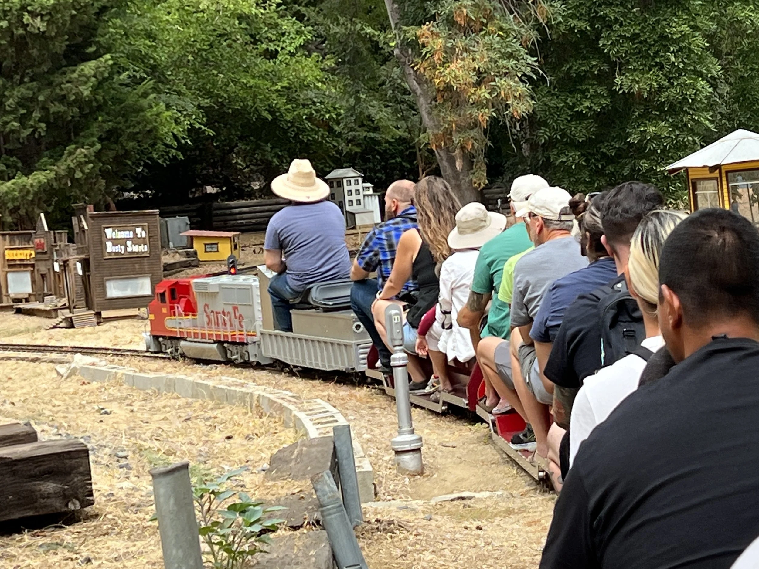 Los Angeles Live Steamers Railroad Museum Sunday Public Rides