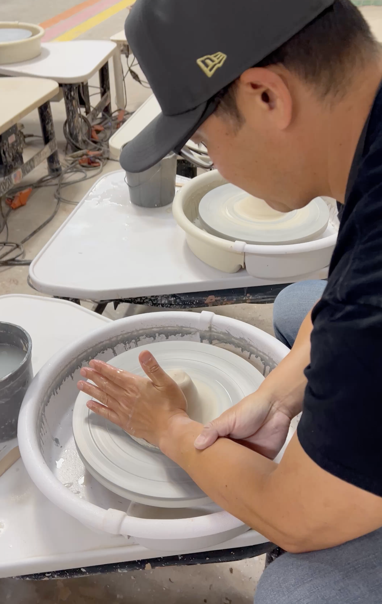 Element Art Center Beginner Wheel Throwing Pottery Class