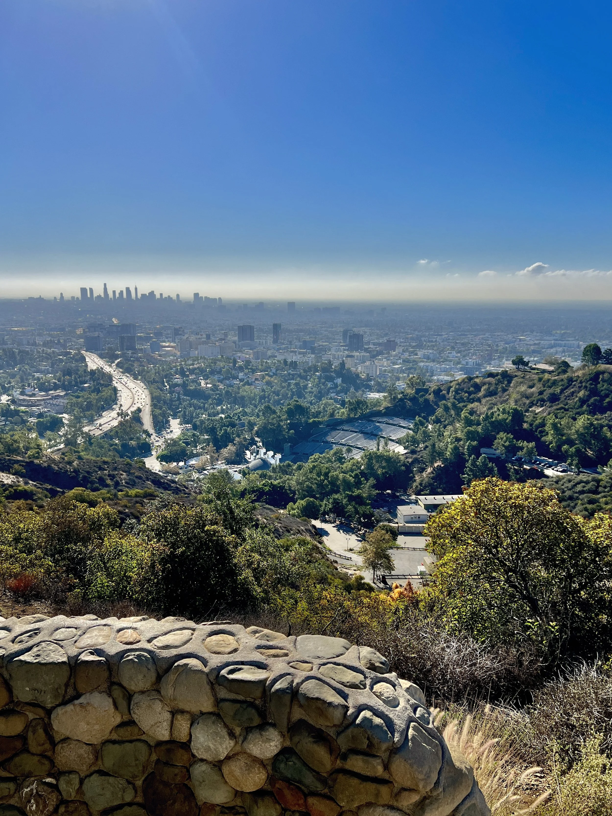 Jerome C. Daniel Overlook above the Hollywood Bowl