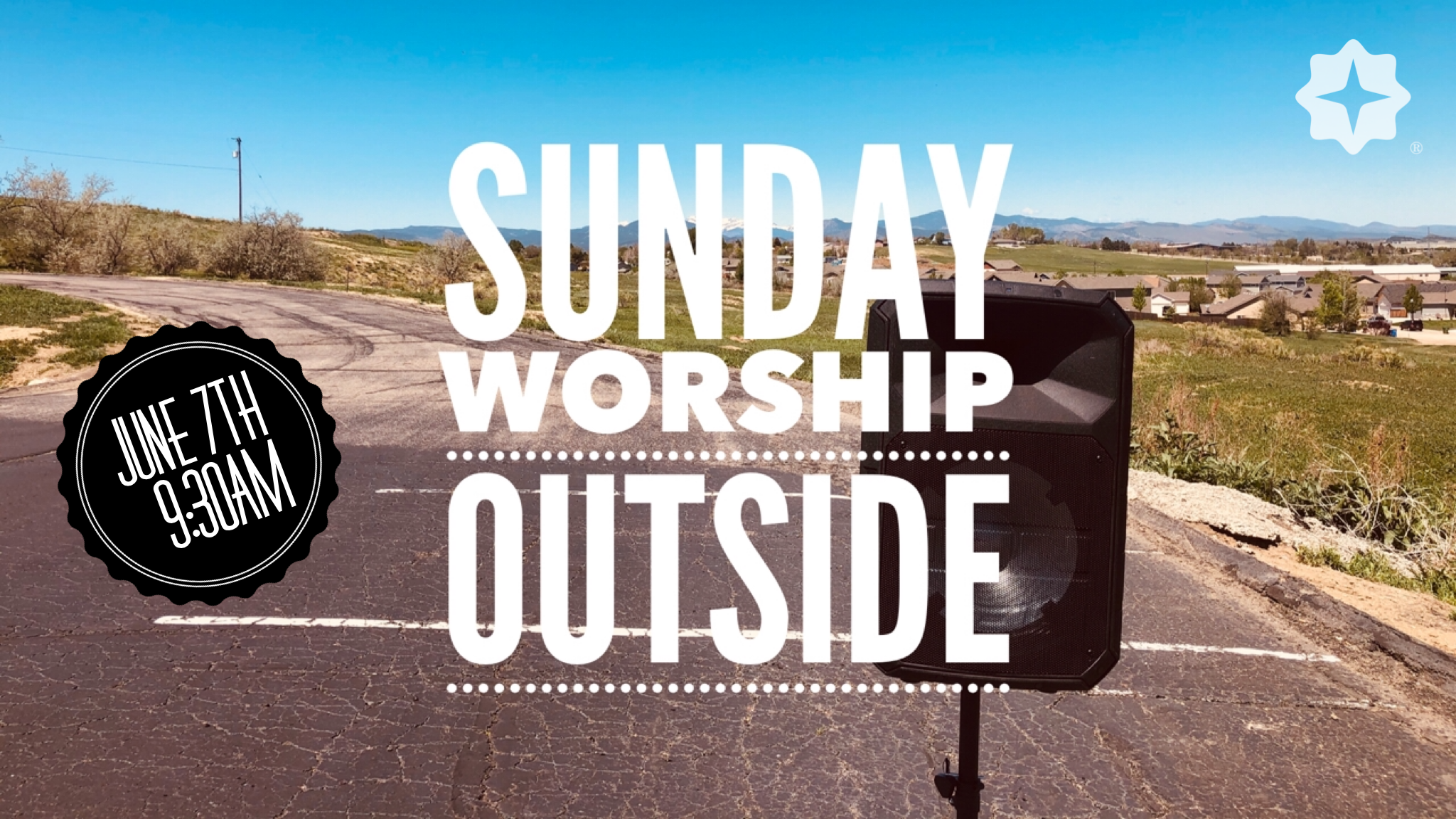 Worship Outside Beginning June 7th