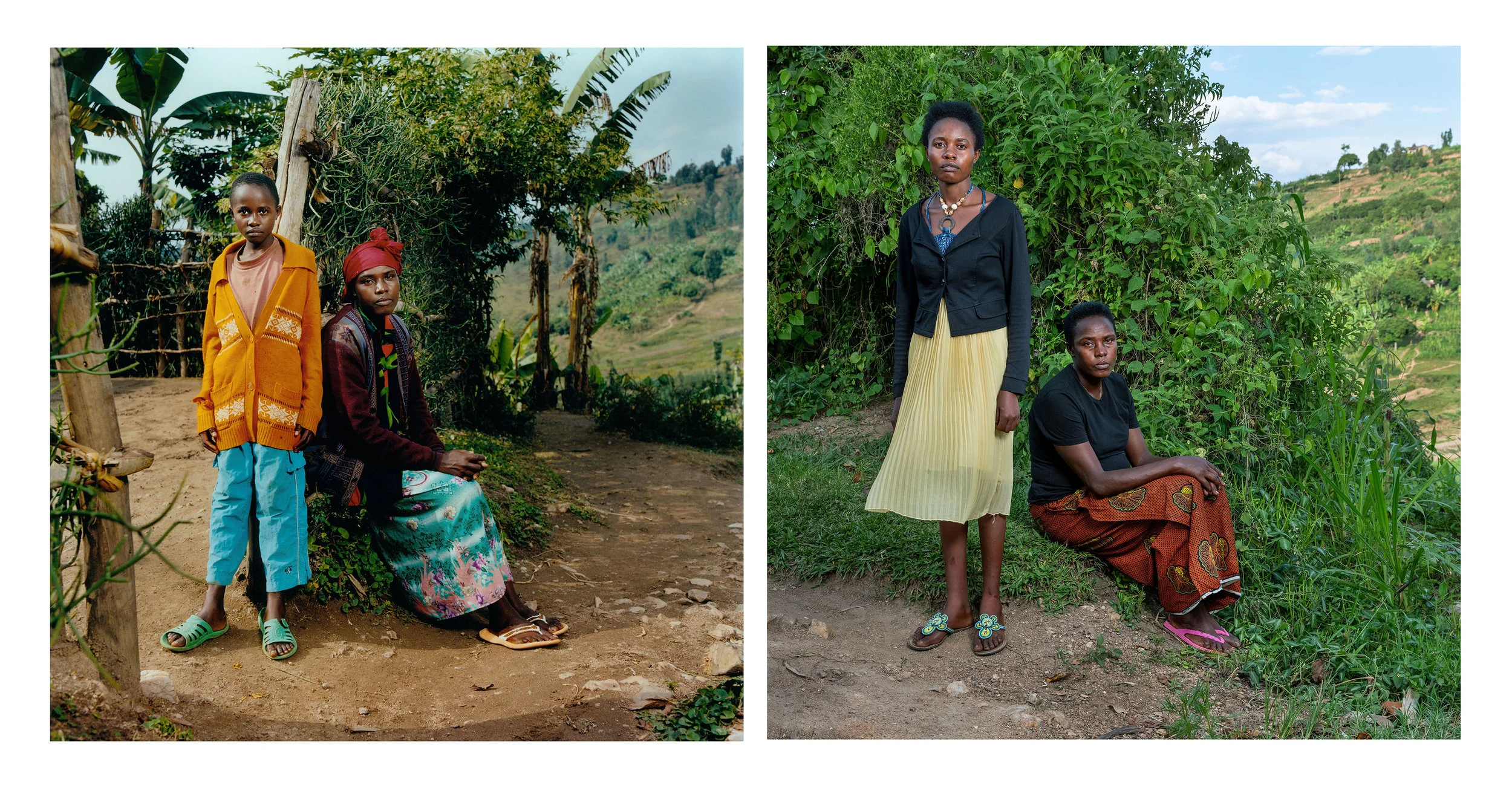 Bertide and Beata, 2006 and 2017.